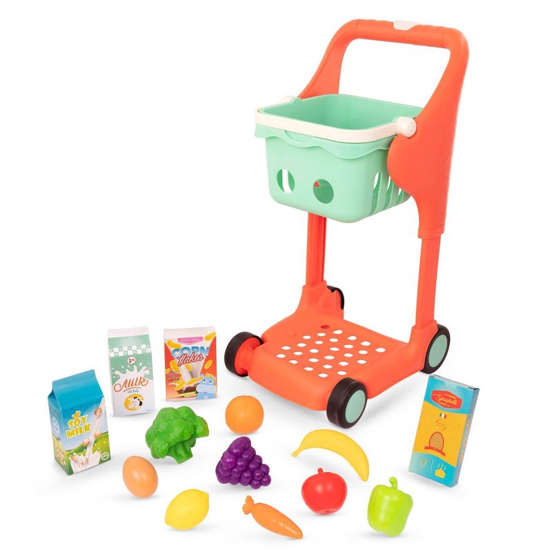 B. toys Musical Shopping Cart - Shop & Glow Toy Cart