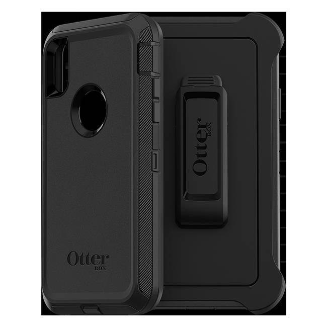 OtterBox Defender Series Screenless Edition Case for iPhone XR - Retail Packaging - Black