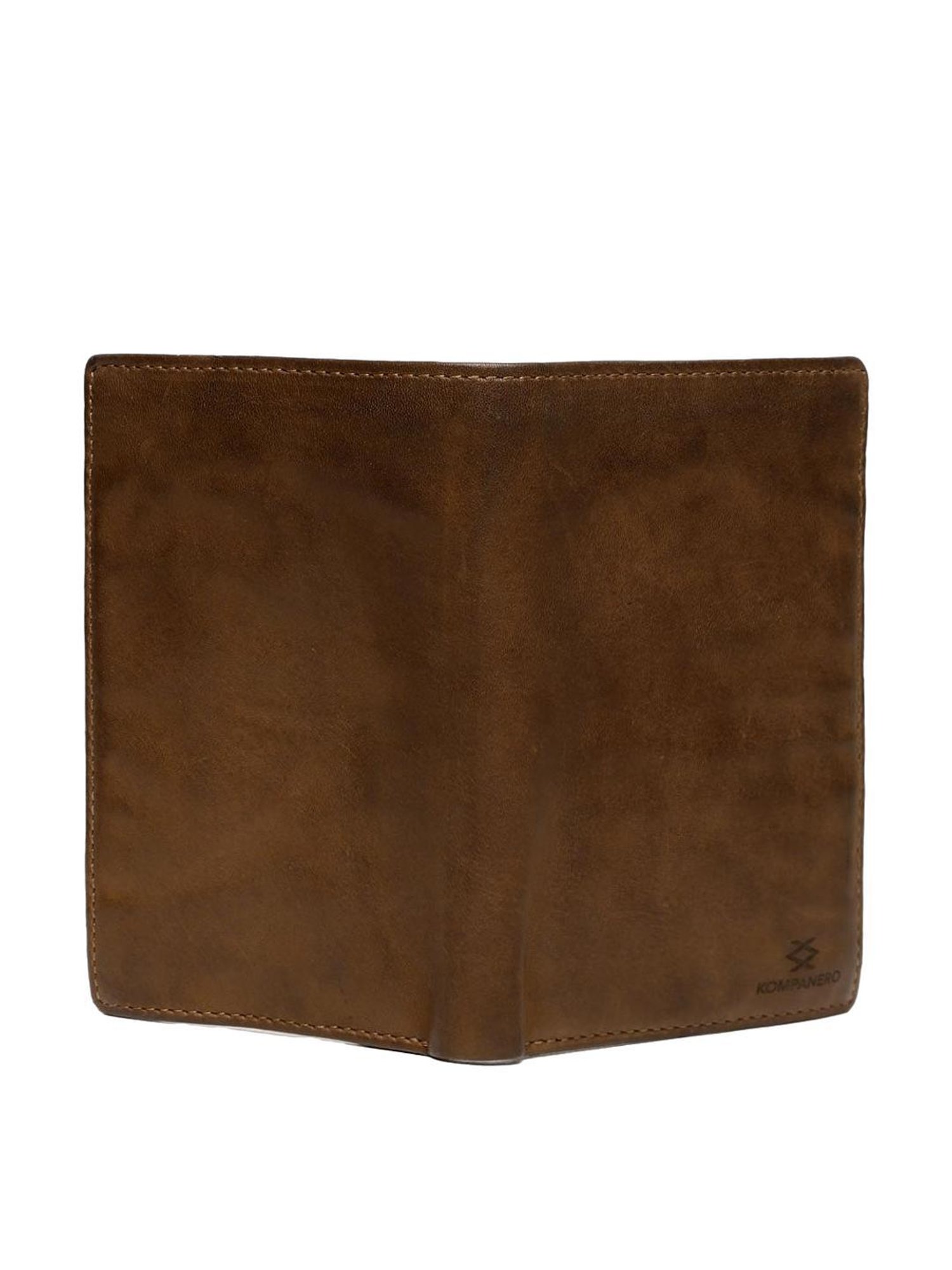KOMPANERO Jose Tan Solid Bi-Fold Wallet
