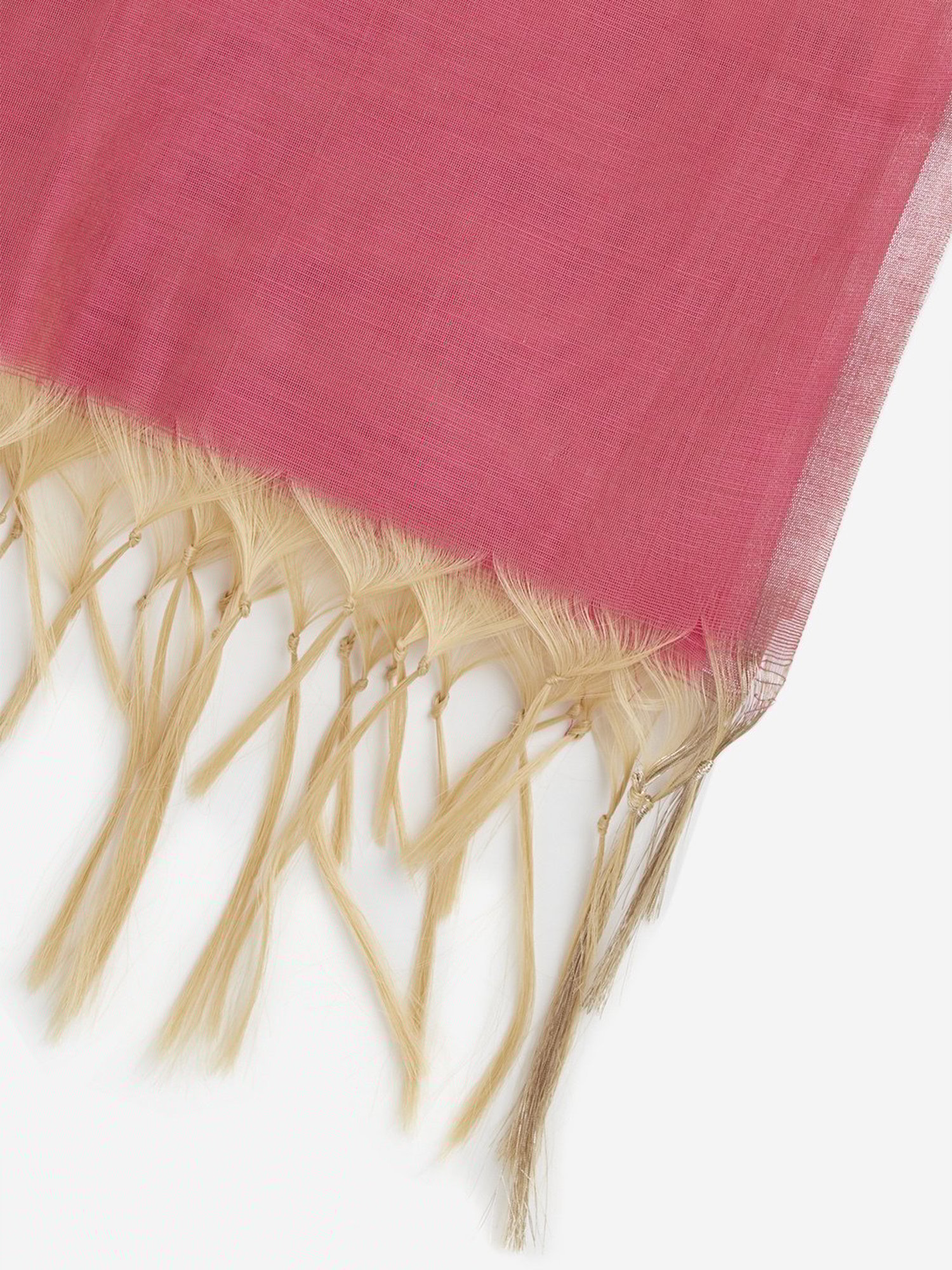 Utsa by Westside Pink Chanderi Dupatta