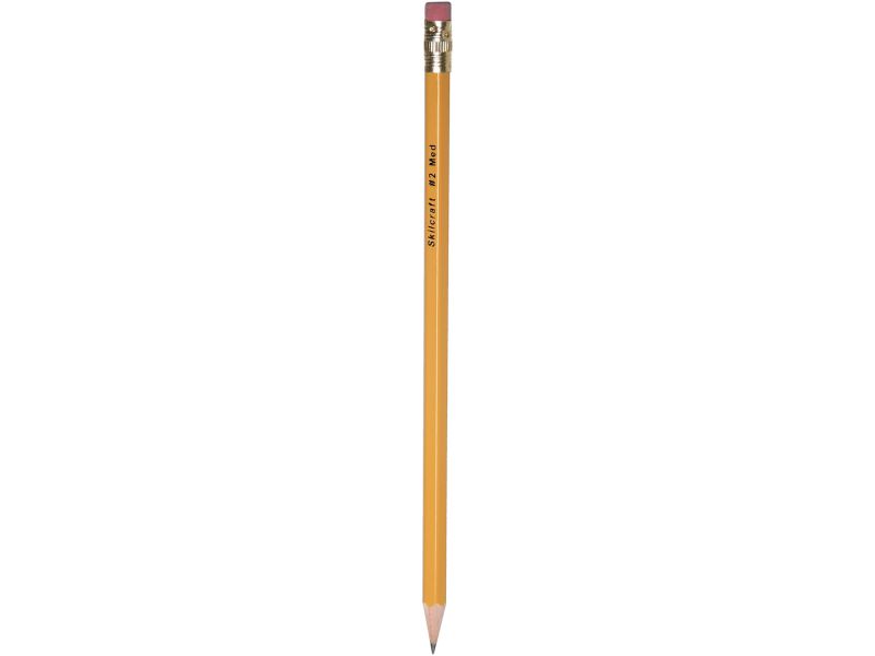 SKILCRAFT No. 2 Medium Lead Woodcase Pencil