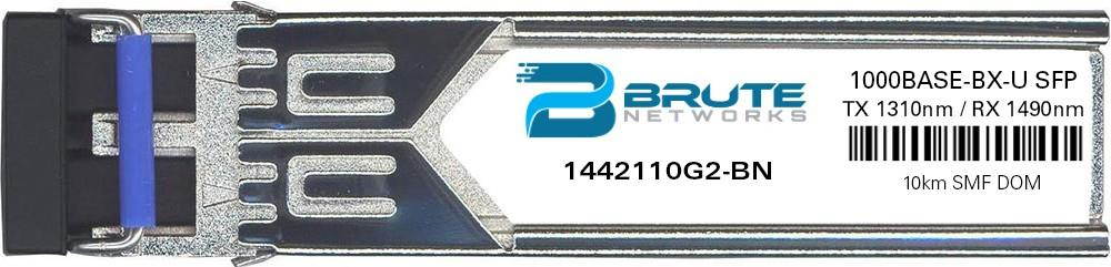 Adtran 1442110G2 - 1000BASE-BX-U Bi-Directional 10km SMF 1310nm/1490nm SFP (100% Compatible)