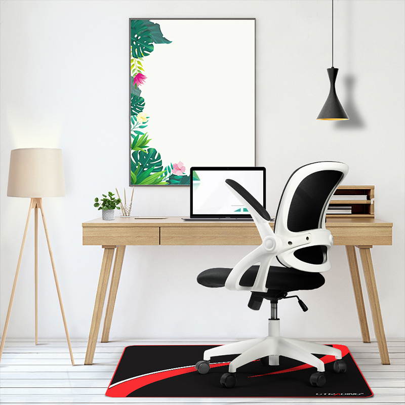 GTRACING Gaming Chair Mat for Hardwood Floor 43 x 35inch Office Computer Gaming Desk Chair Mat for Hard Floor GT603