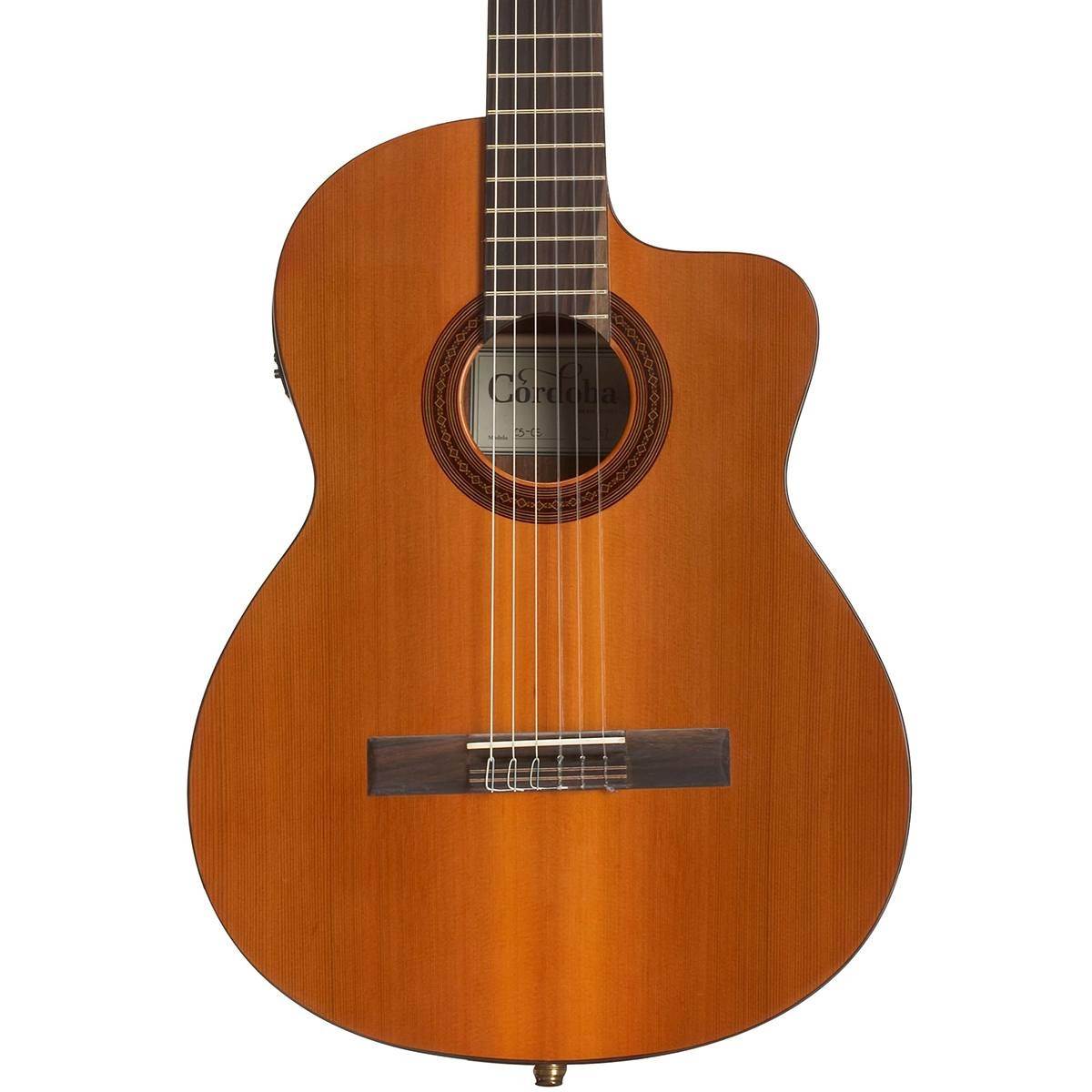 Cordoba C5-CET Classical Thinline Acoustic-Electric Guitar Natural