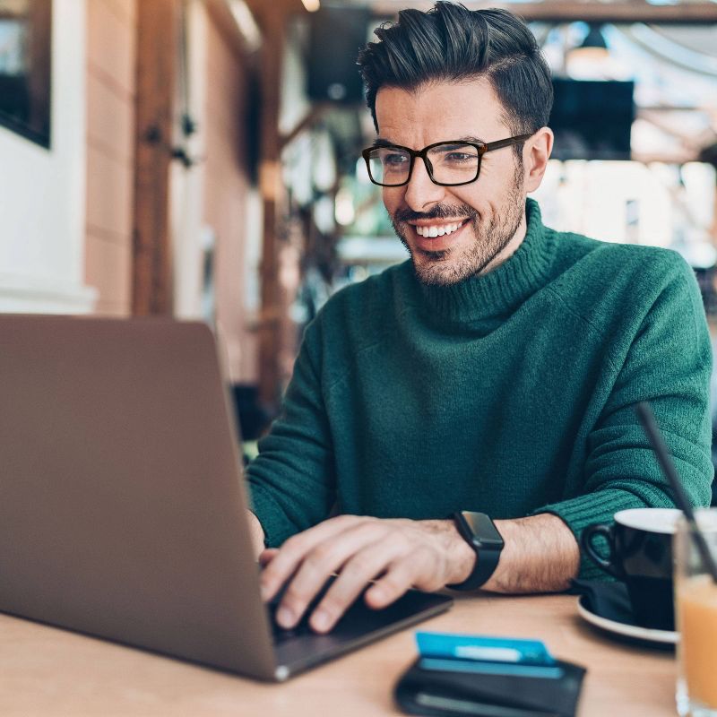 ICU Eyewear - Larkspur - Round Green +2.25