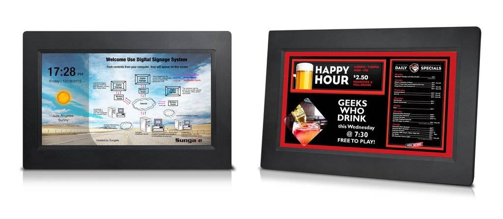 Sungale All-in-One 10 Digital Signage with Cloud Support and LCD Screen CPF1068