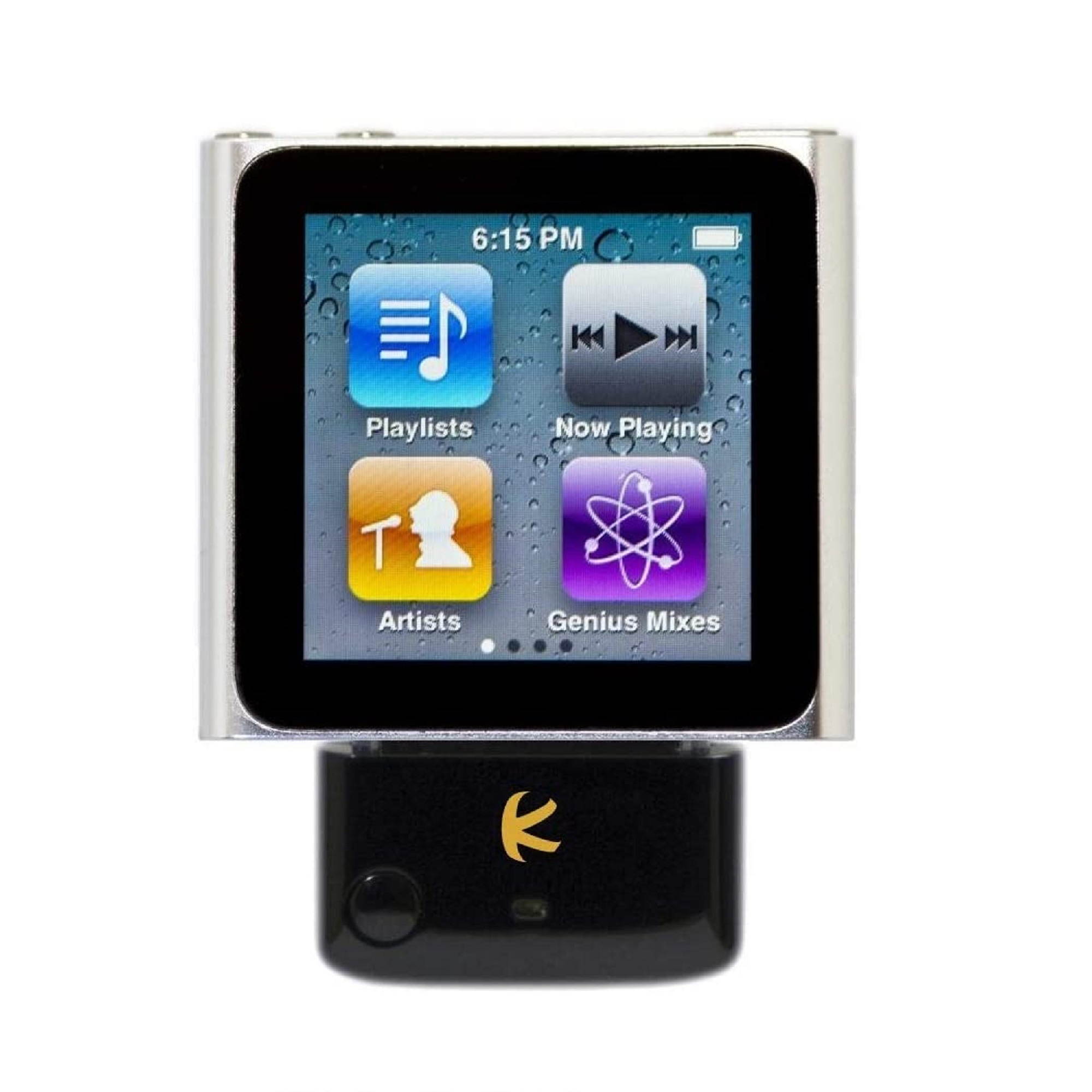 KOKKIA i10 (Black) : Apple MFi Certified Bluetooth Splitter Transmitter (to 2 Stereo Receivers).Compatible to Apple iPod,iPhone,iPad with 30-pin connector.Compatible streaming to 2 Sets Apple AirPods.