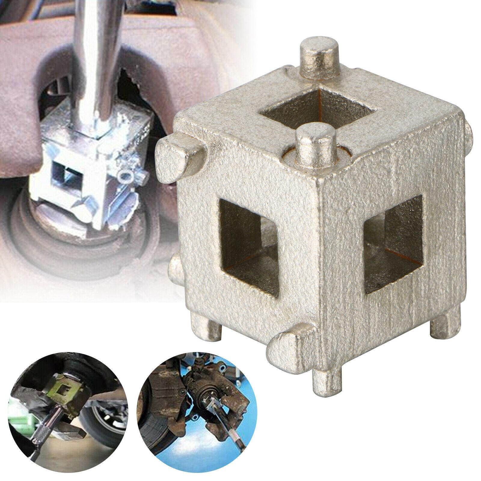 Auto Car Vehicle Rear Disc Brake Piston Caliper Wind Back Cube Tool 3/8" Durable
