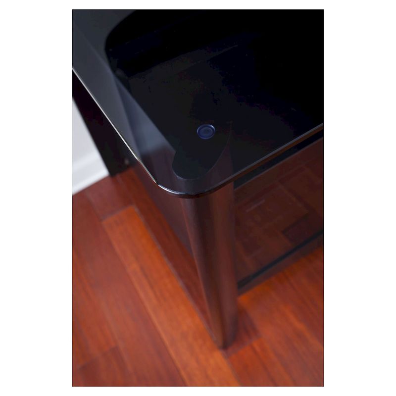 Aero Collection Writing Desk - Black - Bush Furniture