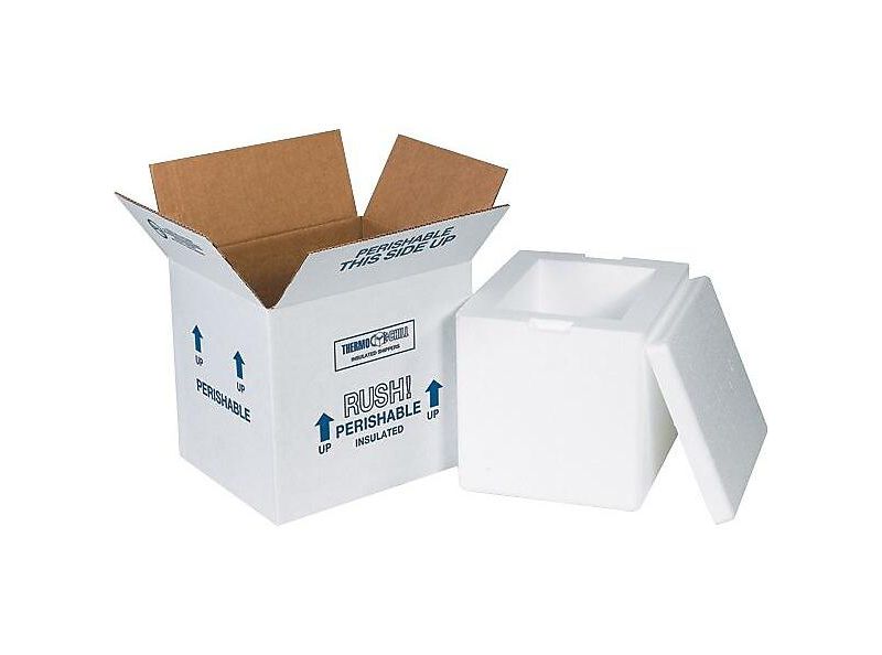 SI Products 7H x 6W x 8L Insulated Shipper 207C