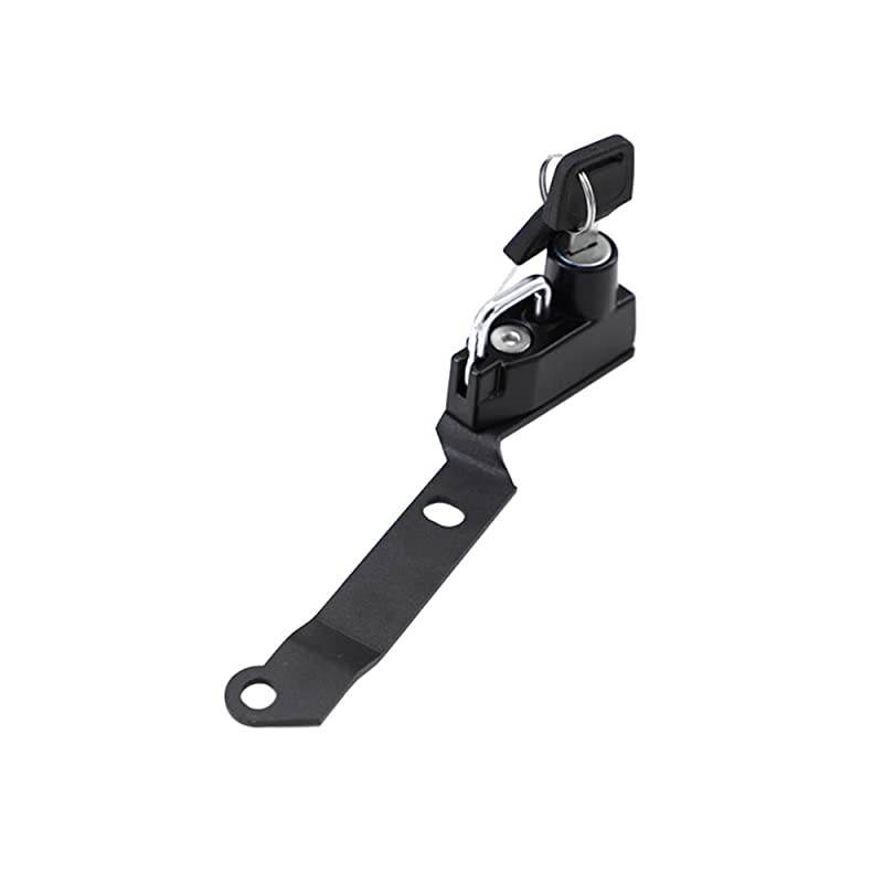 Helmet Lock AntiTheft for Yamaha YZFR25 up2019 YZFR3 MT25 MT03 up2020 Black
