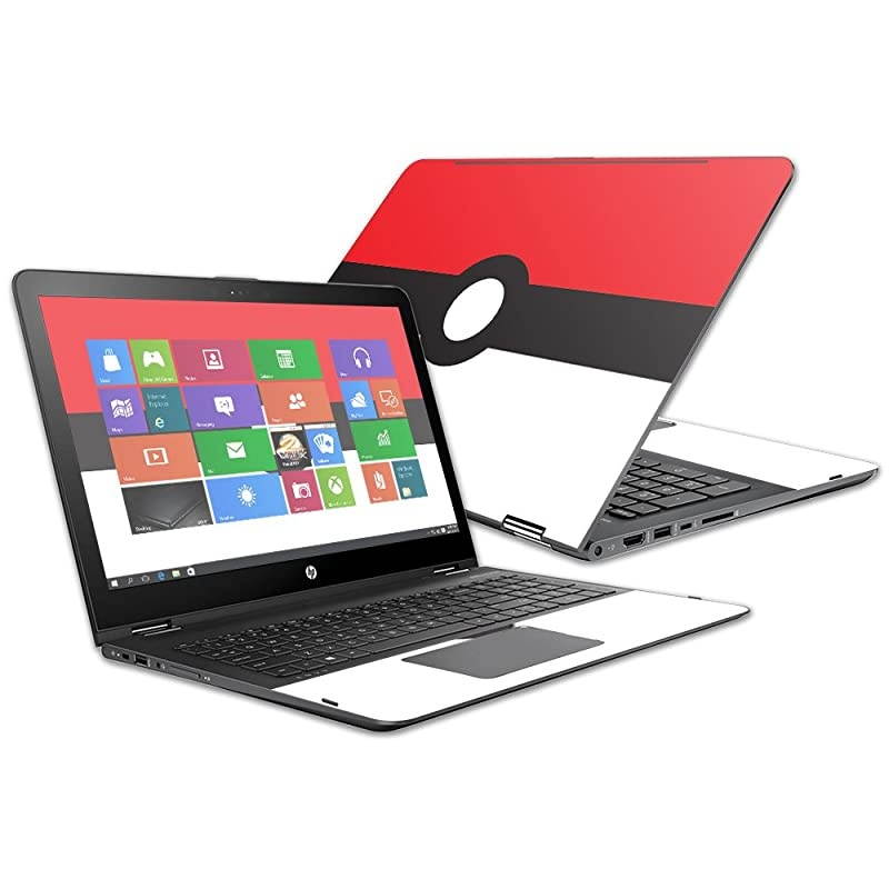 Skin Compatible with HP Envy x360 15z 15" (2016) - Battle Ball | Protective, Durable, and Unique Vinyl Decal wrap Cover | Easy to Apply, Remove, and Change Styles | Made in The USA