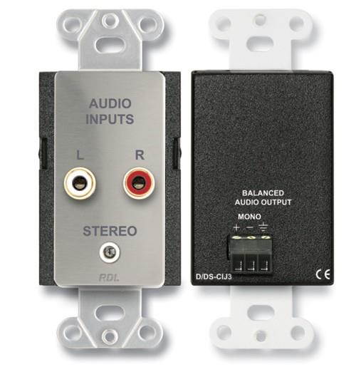 Radio Design Labs DS-CIJ3 Consumer Input Jacks - Mono