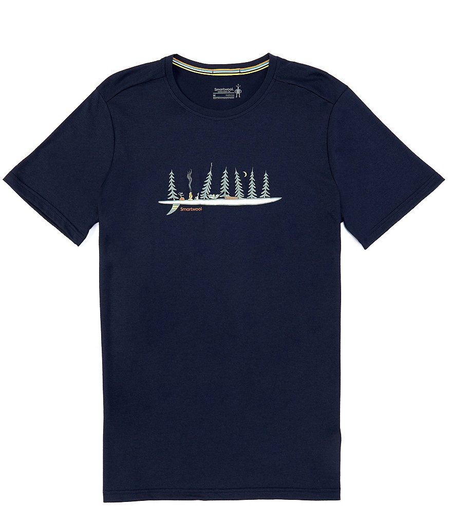 SmartWool Merino Sport 150 Camping With Friends Short-Sleeve Graphic Tee