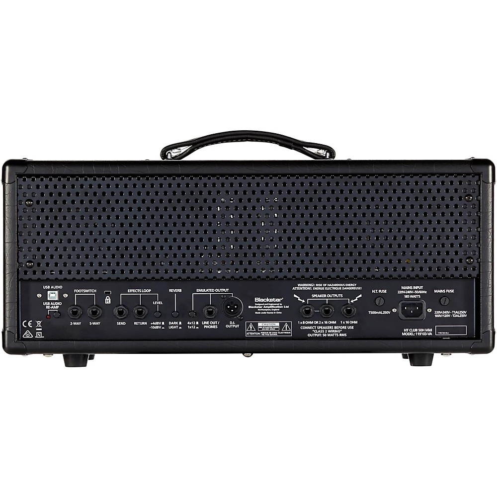 Blackstar HT Venue Series Club 50 MKII 50W Tube Guitar Amp Head Black