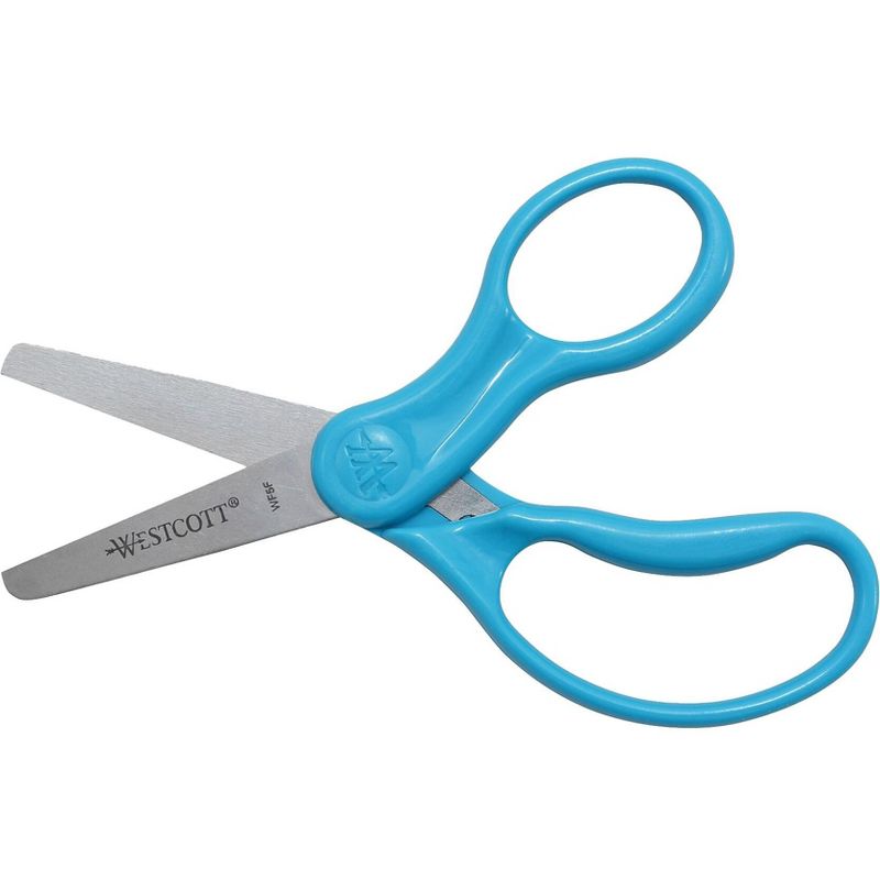 Westcott School 5 Stainless Steel Kid's Scissors, Blunt 16454