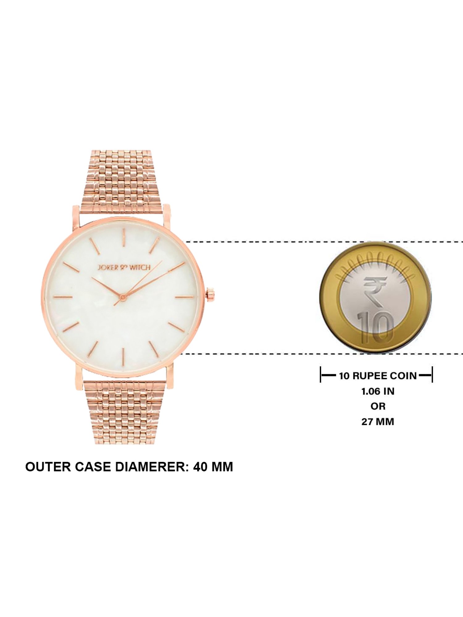 Joker & WItch JWBS510 Analog Watch for Women With Bracelet