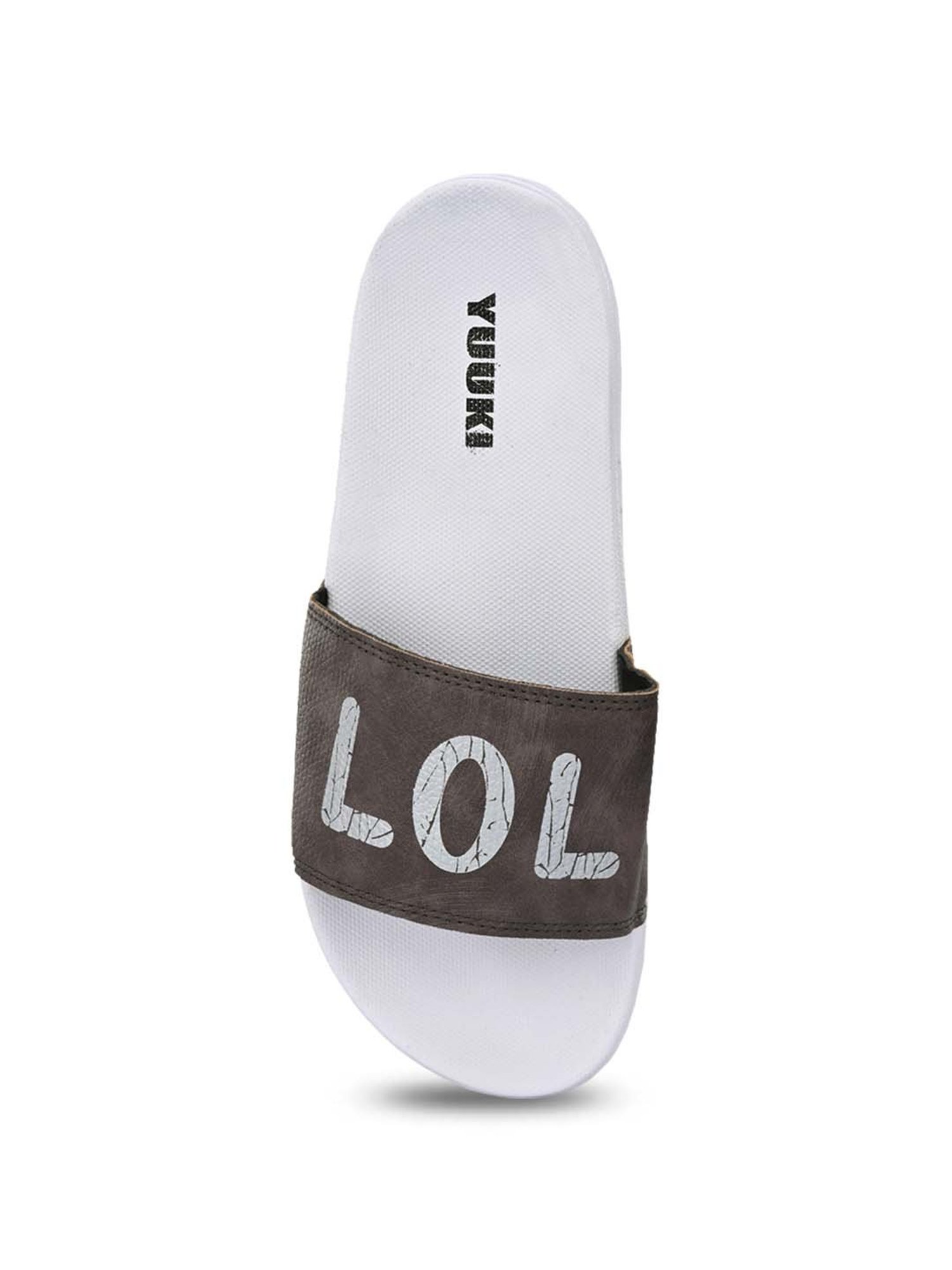 Yuuki Men's SALVADOR II Brown Slides