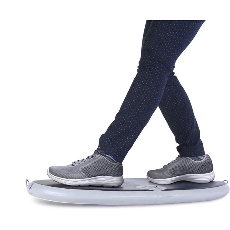 JumpSport Medium Wurf Board, Fully Adjustable Standing Desk Anti-Fatigue Mat for Home and Offices, Coffee Maui