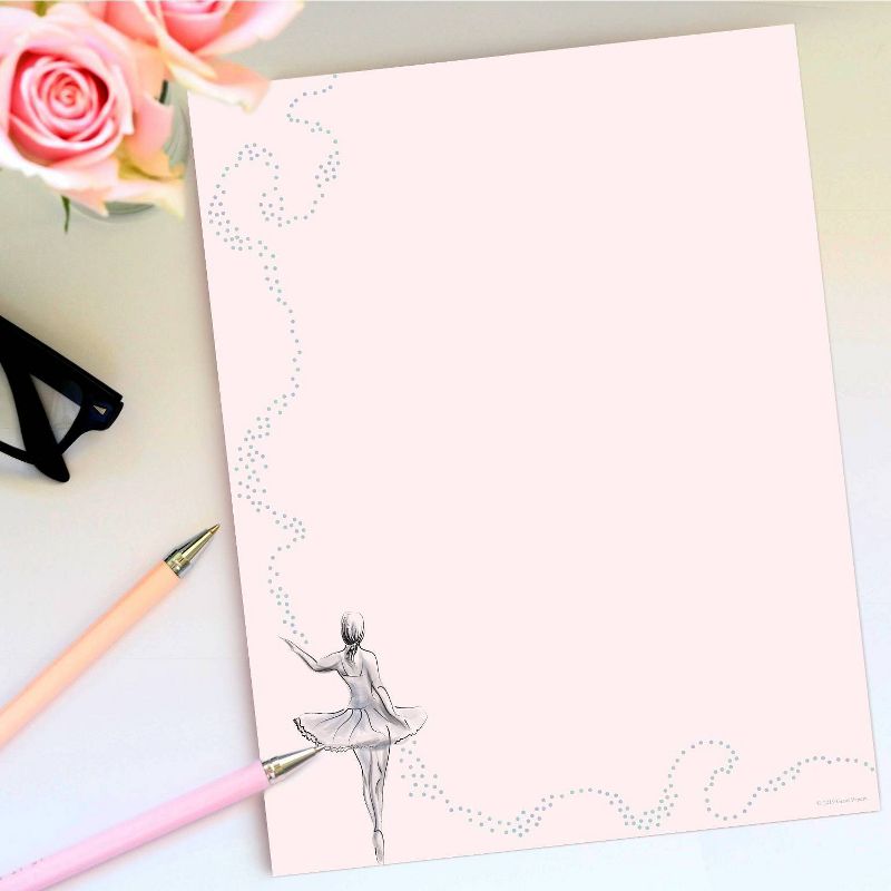 40ct Final Performance Letterhead Pink