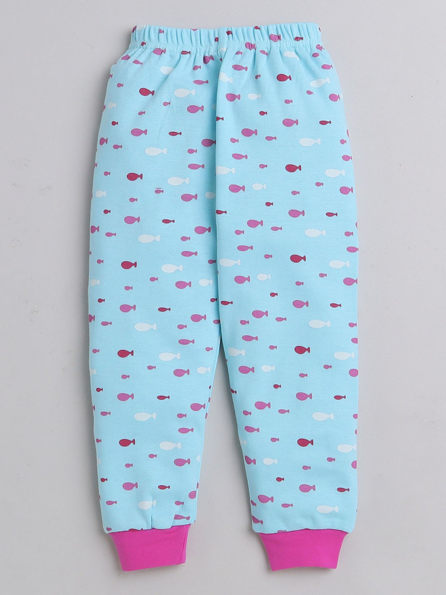 Bumzee Girls Multicolor Printed Pyjamas (Pack Of 4)