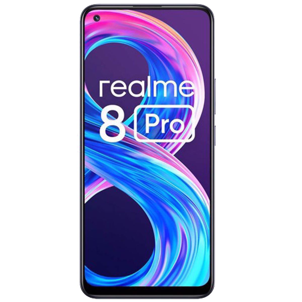 Realme 8 Pro Dual-SIM 128GB ROM + 6GB RAM (GSM Only | No CDMA) Factory Unlocked 4G/LTE Smartphone (Punk Black) - International Version