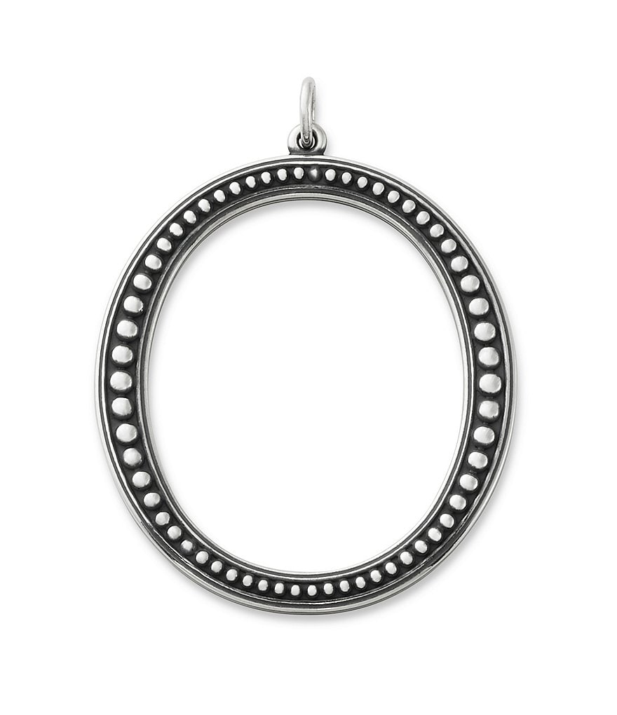 James Avery Beaded Initial Pendant Charm