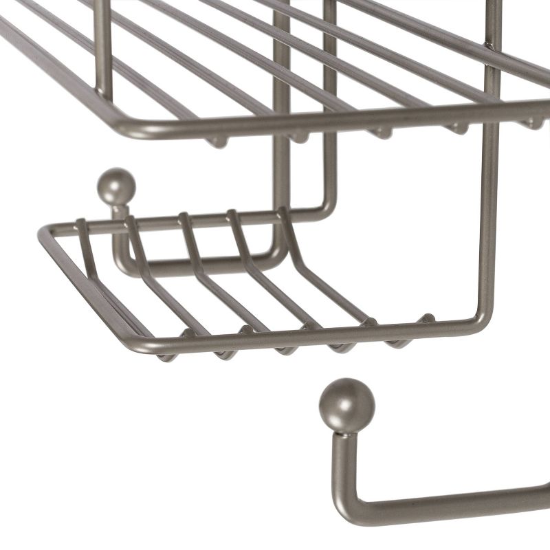 Flat Wire Shower Caddy Gray - Honey Can Do