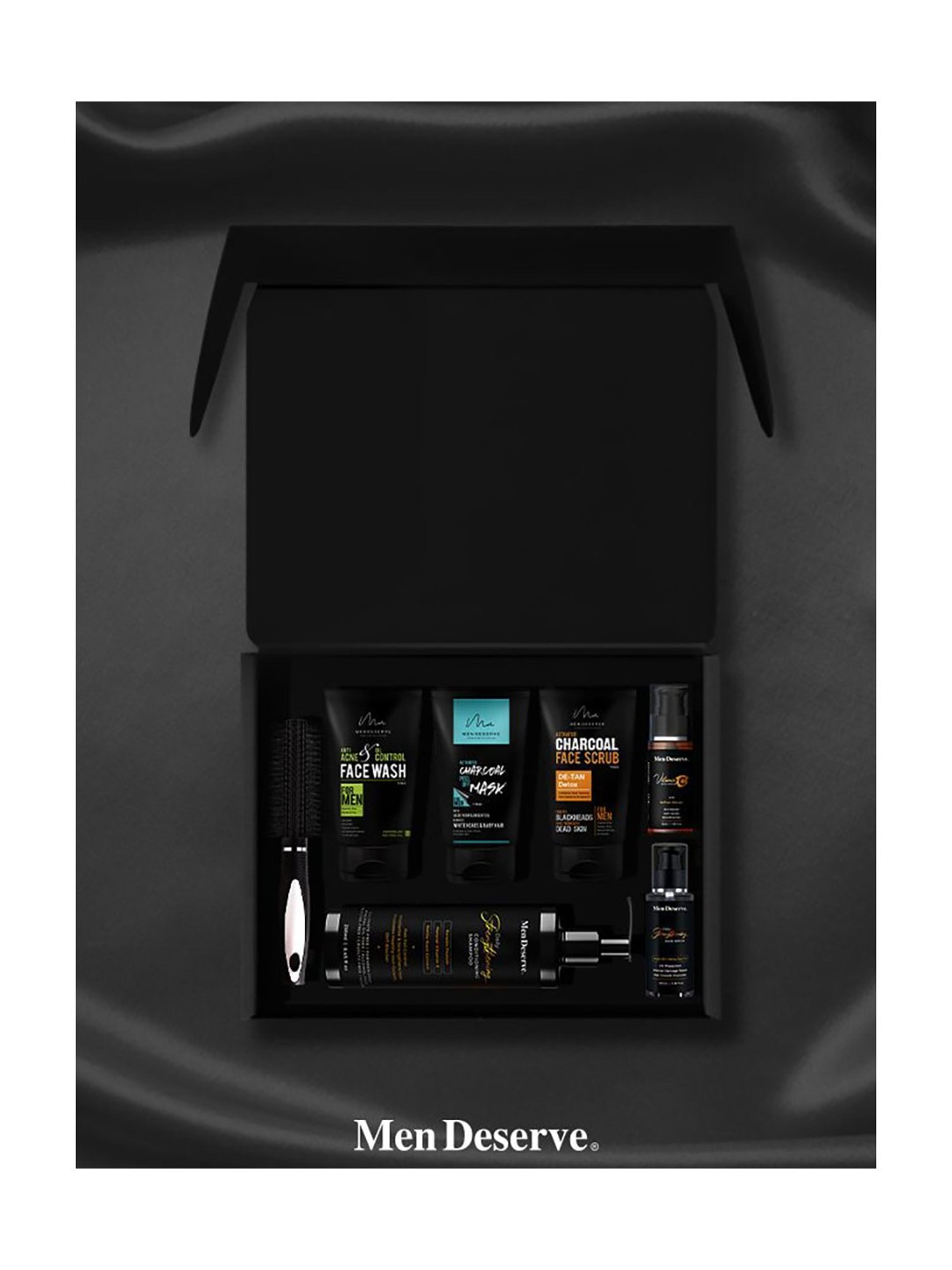 Hair Growth and Acne Control Men Grooming Kit for Face and Hair Care