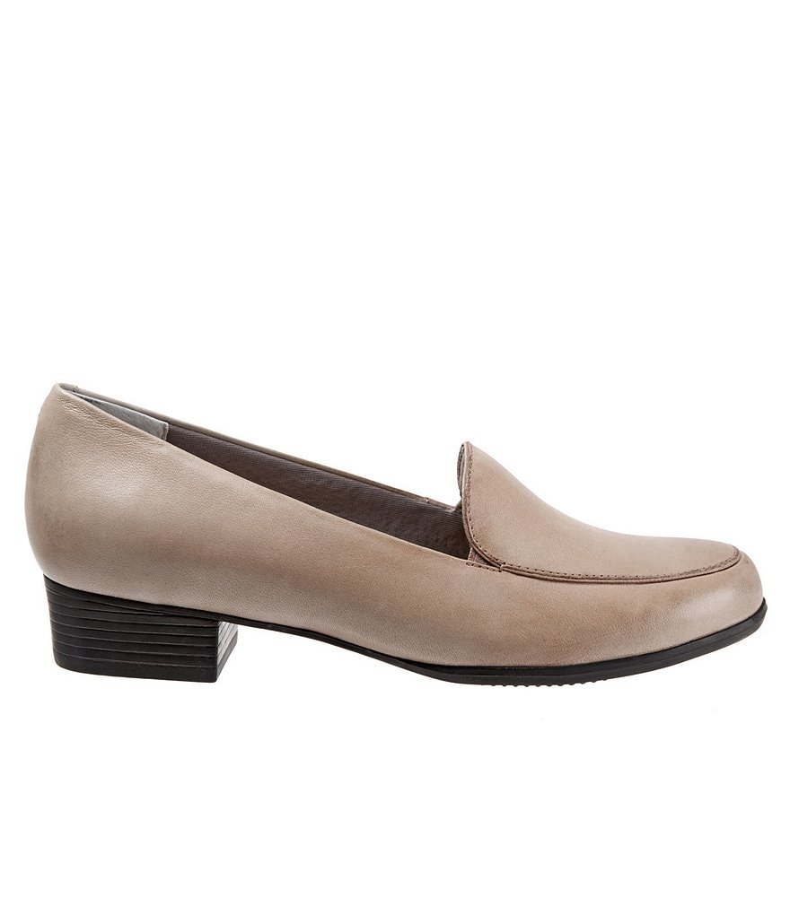 Trotters Monarch Slip-On Block Heel Loafers