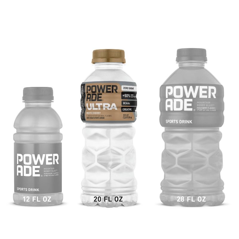 POWERADE Ultra White Cherry Sports Drink - 20 fl oz Bottle