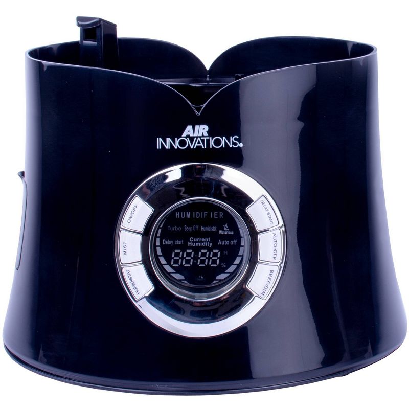 Air Innovations 2.15 Gal Ultrasonic Cool Mist Humidifier with Aroma Tray Black