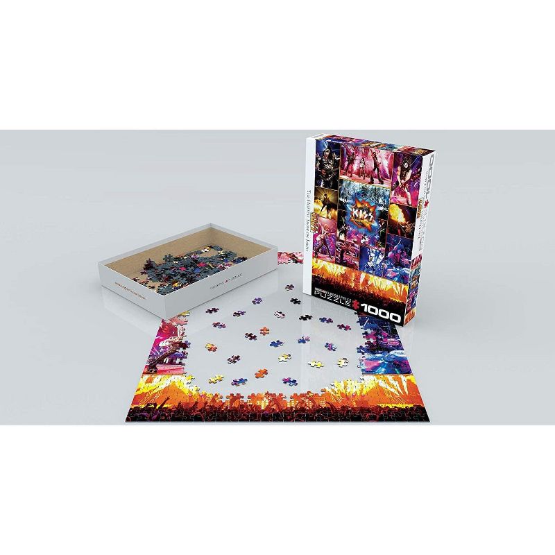 Eurographics Inc. KISS The Hottest Show on Earth 1000 Piece Jigsaw Puzzle