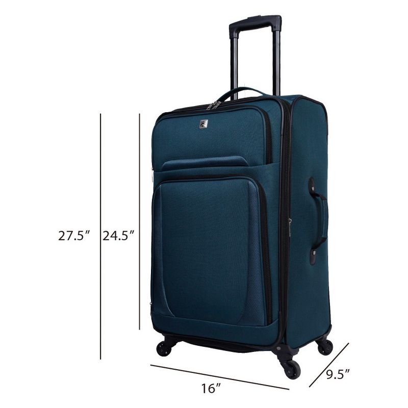 Skyline 5pc Spinner Luggage Set - Teal