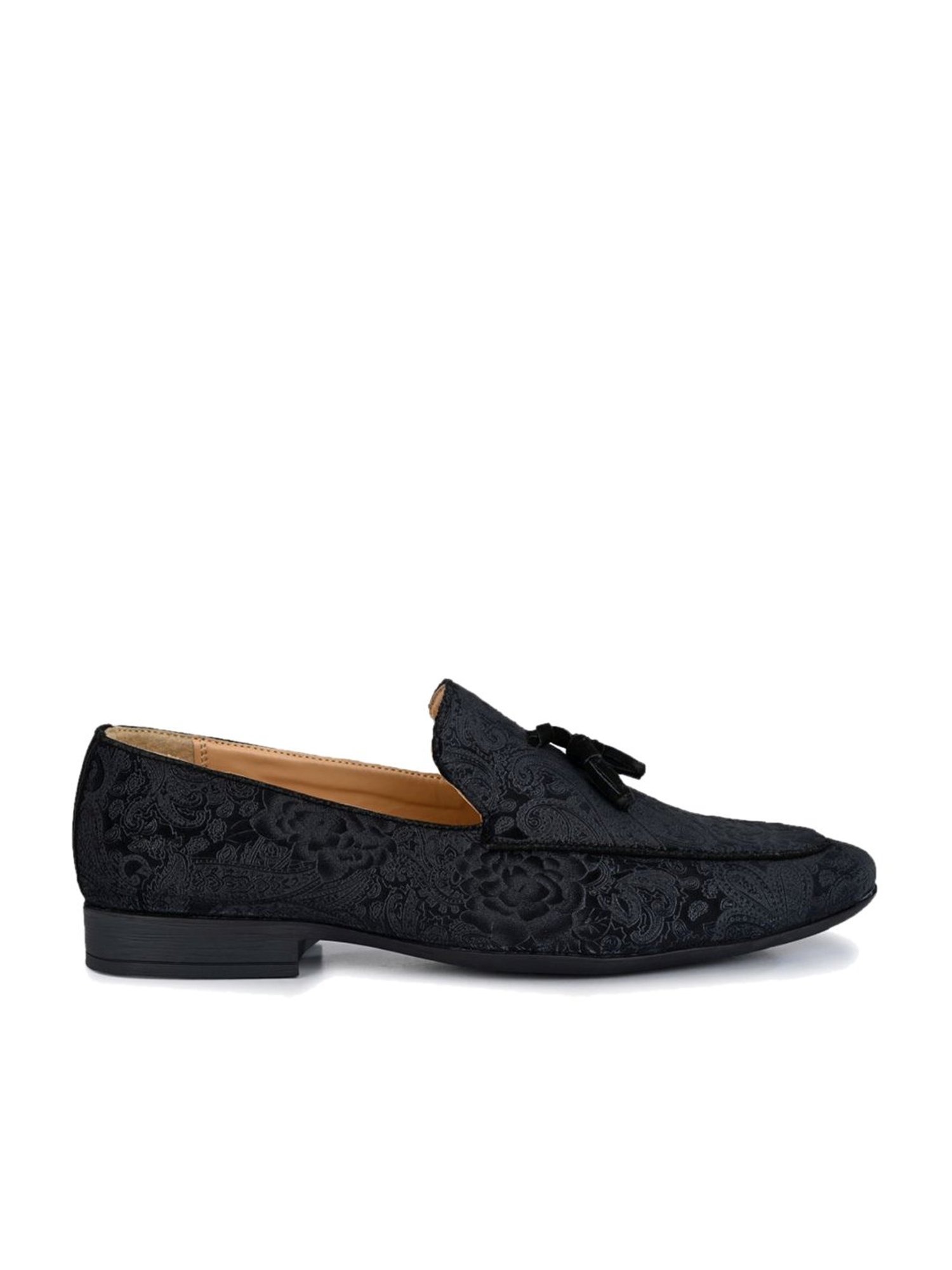 San Frissco Black Casual Moccasins