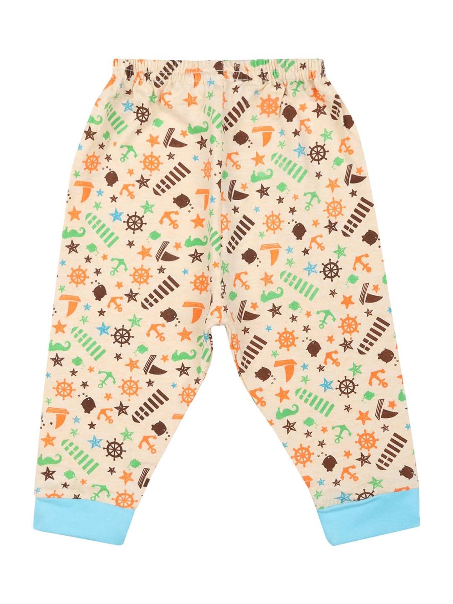 Bodycare Boys Multicolor Cotton Printed Pyjamas