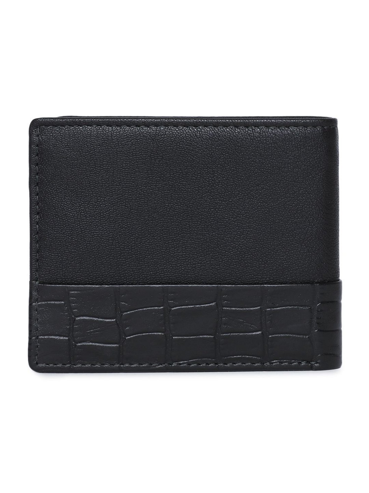 Beverly Hills Polo Club Navy Blue Animal Effect Bi-Fold Wallet for Men