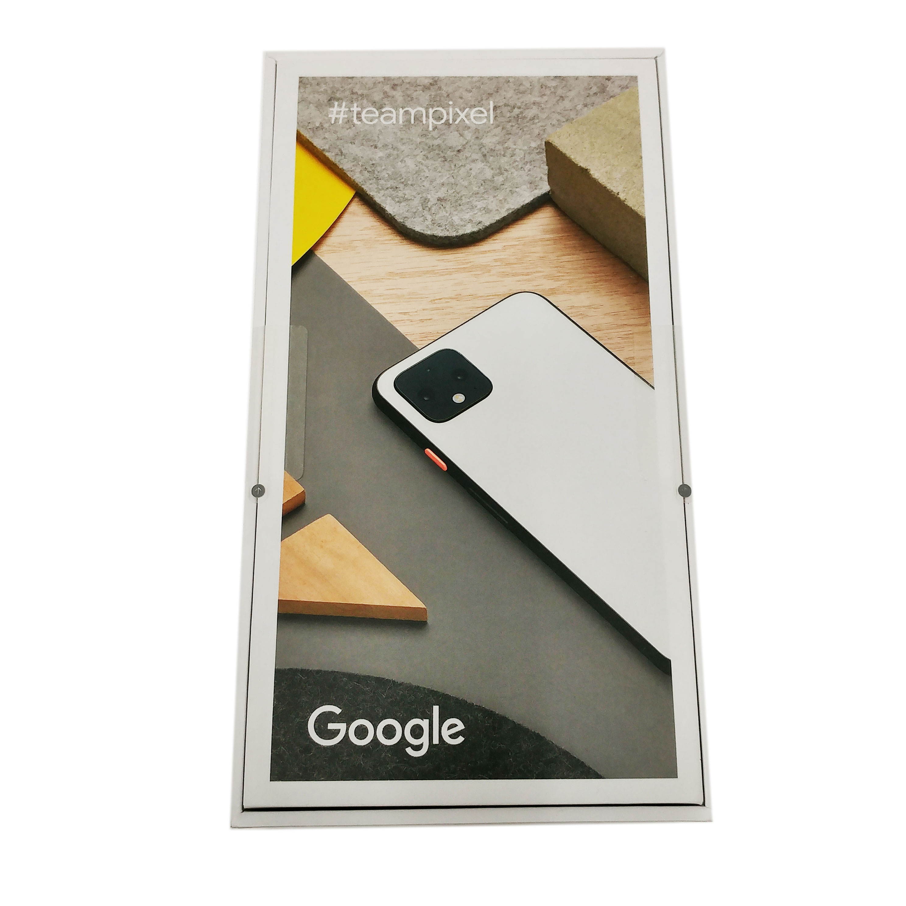 Google Pixel 4 128GB G020l GSM + CDMA Factory Unlocked 4G LTE 5.7" P-OLED Display 6GB RAM Snapdragon 855 GOOGLE EDITION  Smartphone - Clearly White