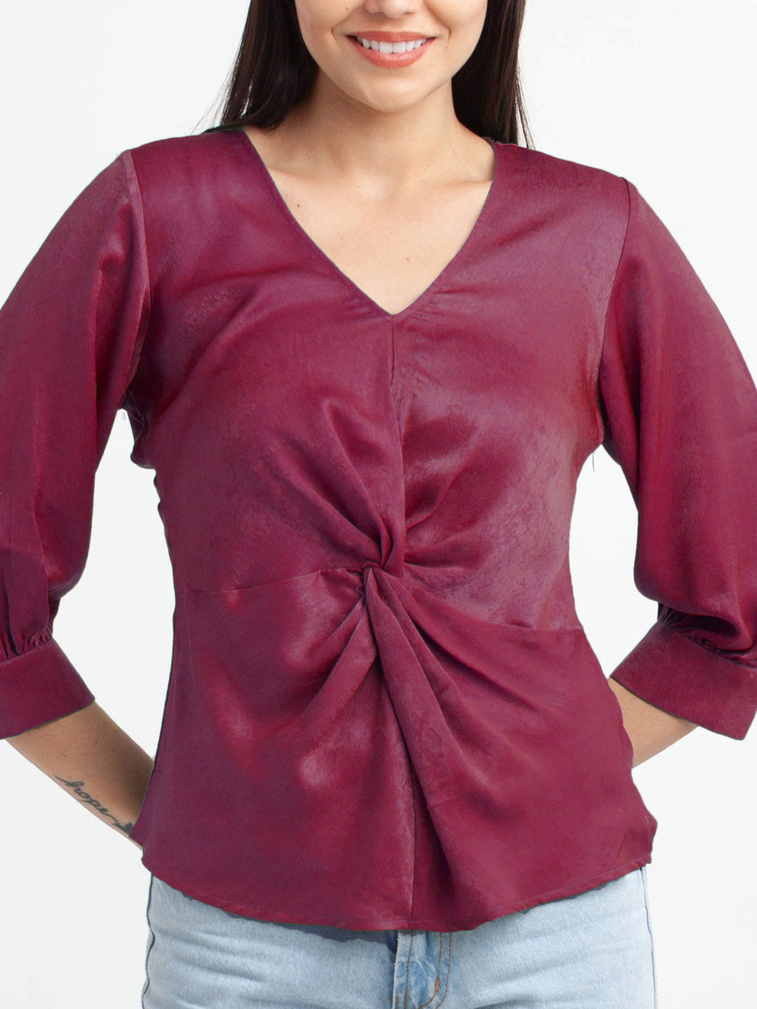 Zink London Pink Regular Fit Top