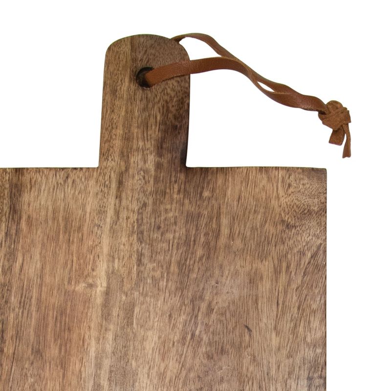 Carved Wood Oversized Serving Cutting Board - Foreside Home & Garden
