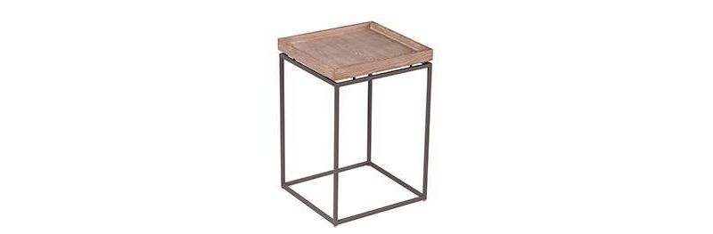 3pc Escavar Living Room Tables Brown - Aiden Lane