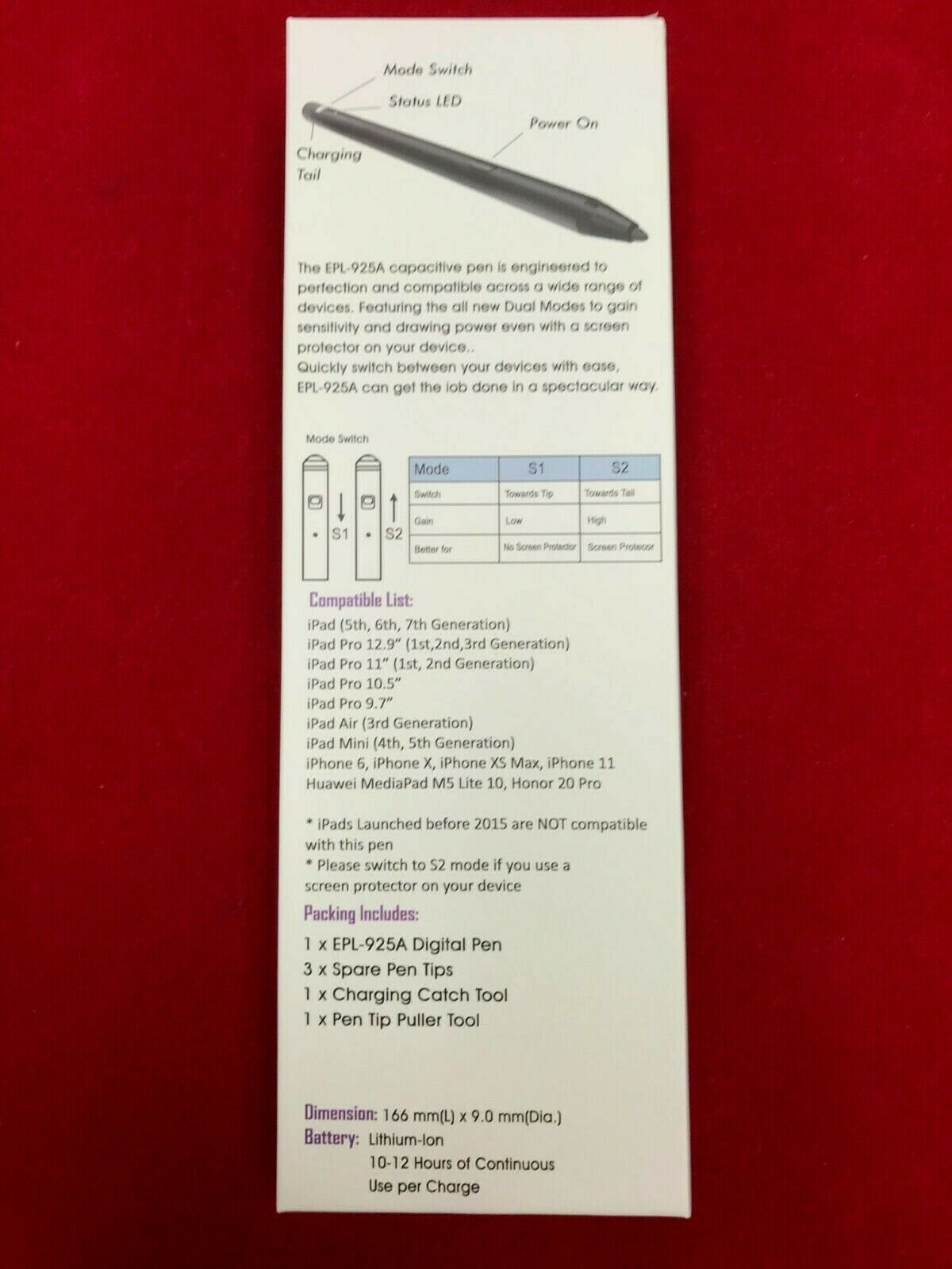 Stylus Pen for Digital Pencil Smooth Precision Capacitive Pen Fine Point, Magnetism Cover Cap, Universal  for iPhone/iPad Pro/Mini/Air/Android/Microsoft/Surface , Android and Other Touch Screens