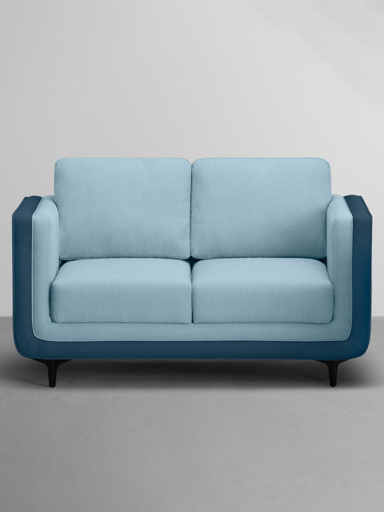 Sleepyhead Mojo Funky Blue Fabric 2 Seater Sofa