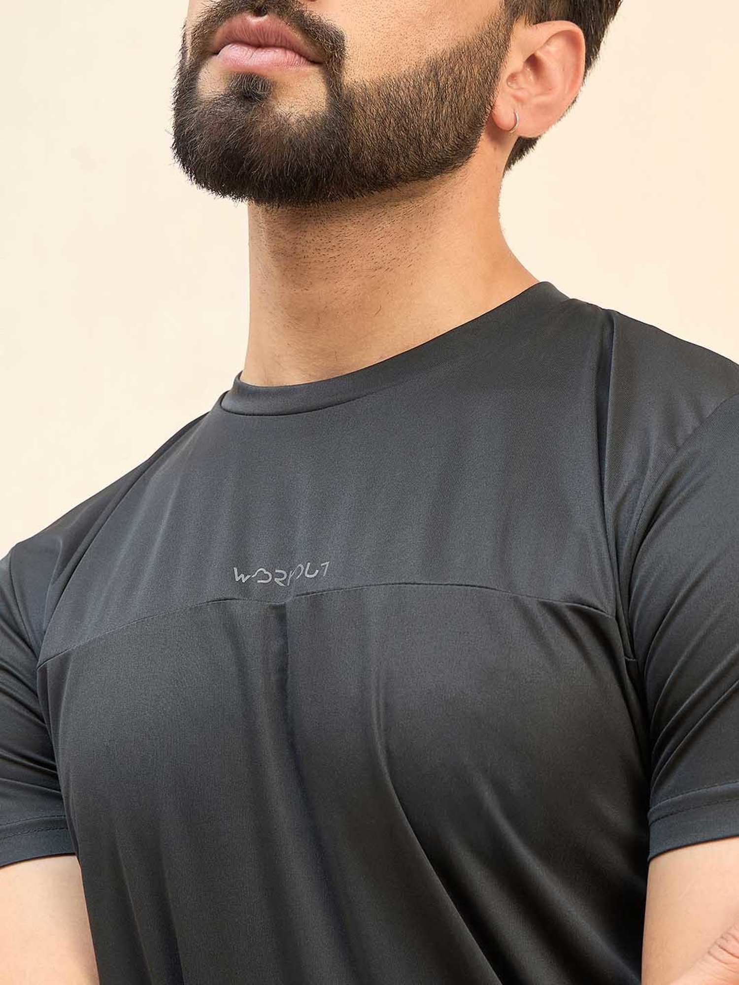 Sweet Dreams Dark Grey Regular Fit Crew T-Shirt