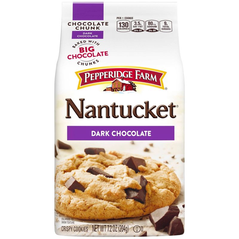 Pepperidge Farm Nantucket Dark Chocolate Cookies - 7.2oz