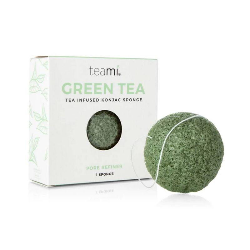 Teami Tea Infused Konjac Sponges - Green Tea - 1ct
