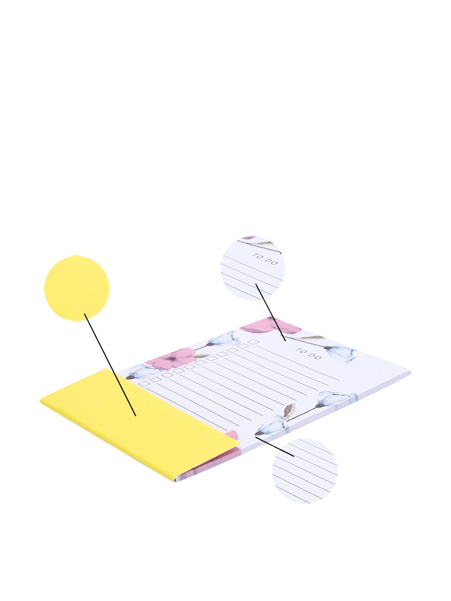 Forever 21 White Stickey Notepad