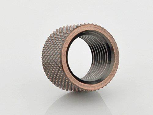 Bitspower G1/4" Female to Female Multi-Transfer Adapter Fitting, Bronze Age