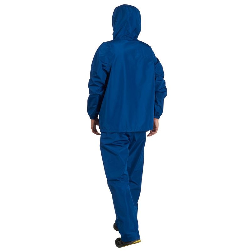 Sierra Designs Adult Packable Rain Set Blue - M/L
