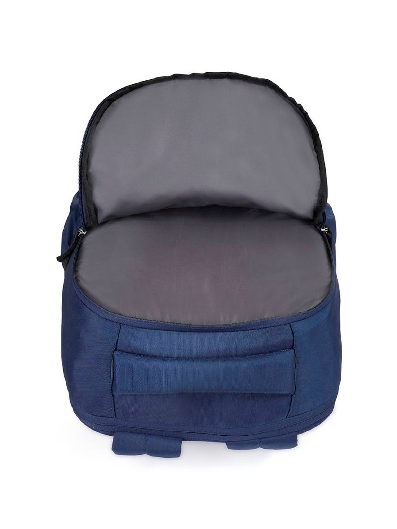 Aeropostale Tucker Navy Polyester Solid Laptop Backpack